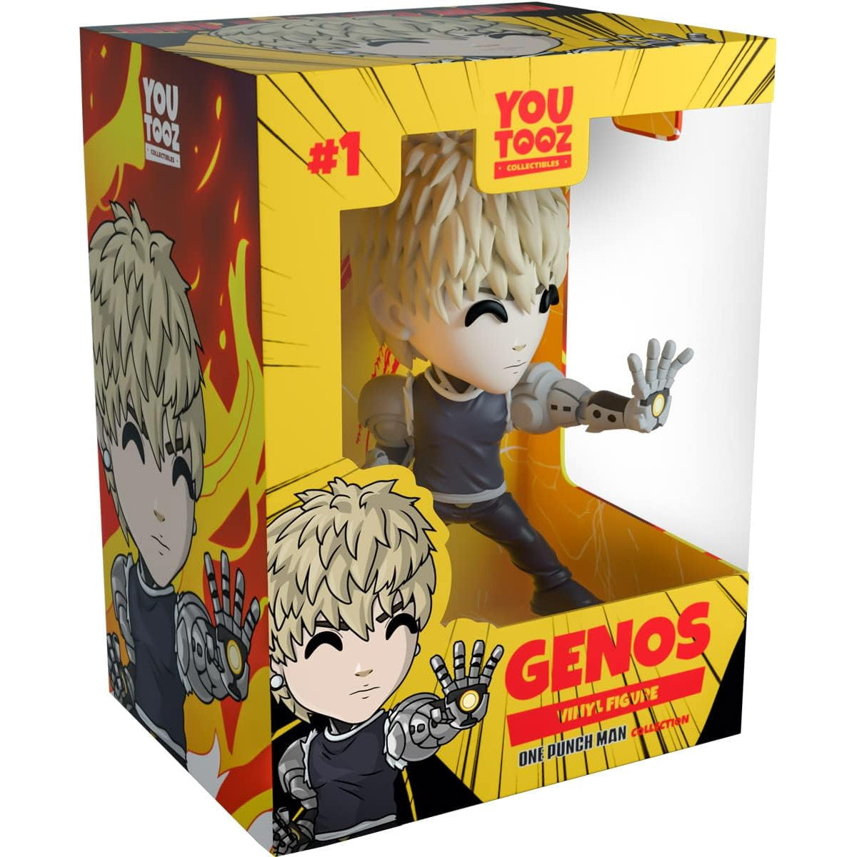 Youtooz: One Punch Man Collection [Genos] Vinyl Figure #1 Toys & Games Youtooz