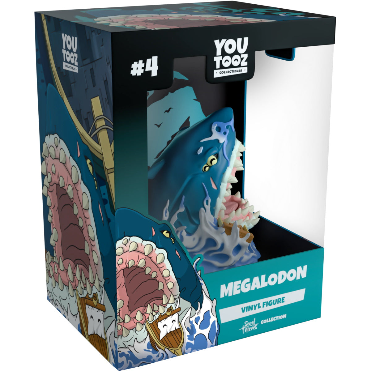 Sea of Thieves: Megalodon Vinyl Figure #4 Toys & Games Youtooz