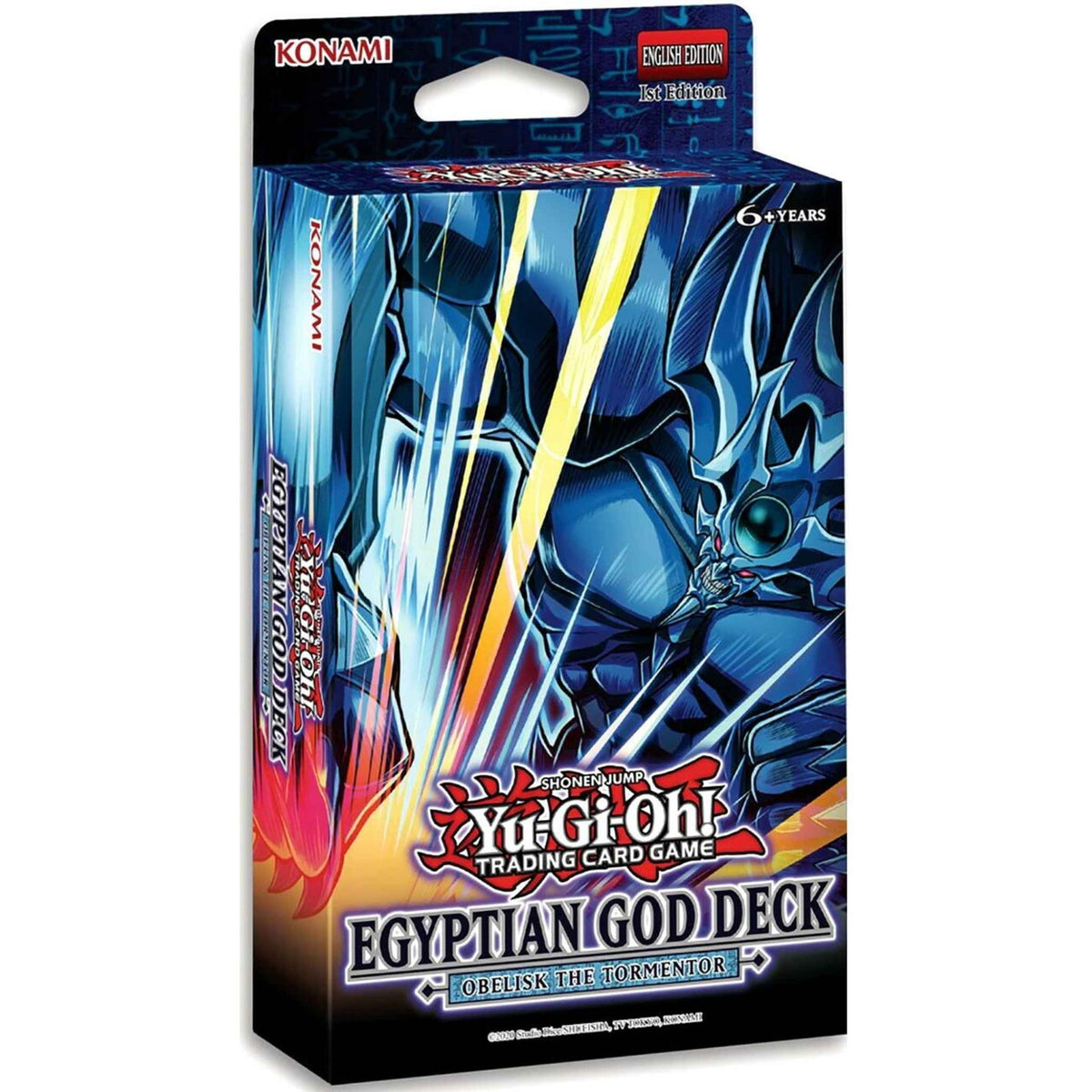 Yu-Gi-Oh! TCG: Egyptian God Decks - Slifer the Sky Dragon &amp; Obelisk the Tormentor Card Game Konami