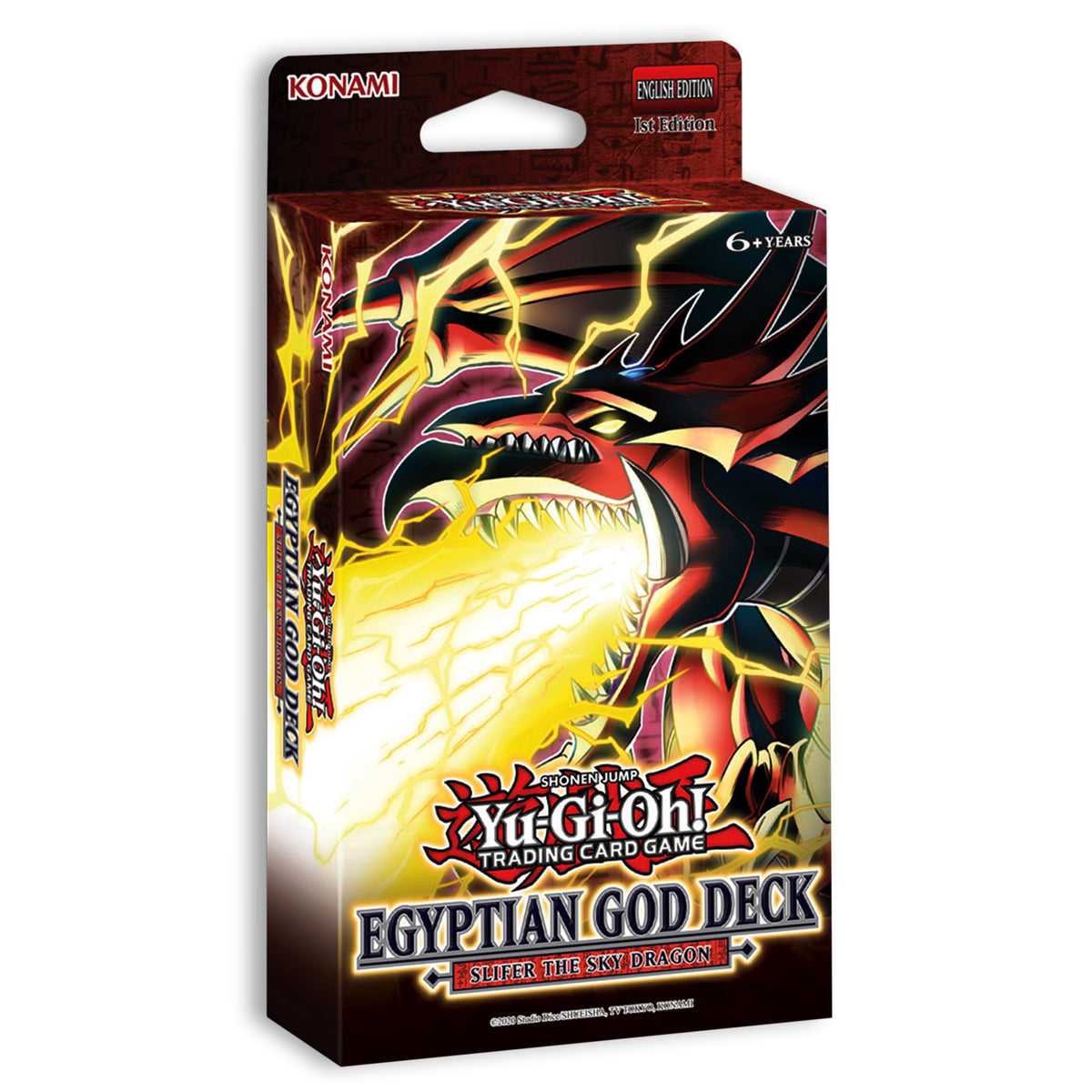 Yu-Gi-Oh! TCG: Egyptian God Decks - Slifer the Sky Dragon &amp; Obelisk the Tormentor Card Game Konami