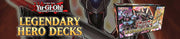 Yu-Gi-Oh! TCG: Legendary Hero Decks Card Game Konami