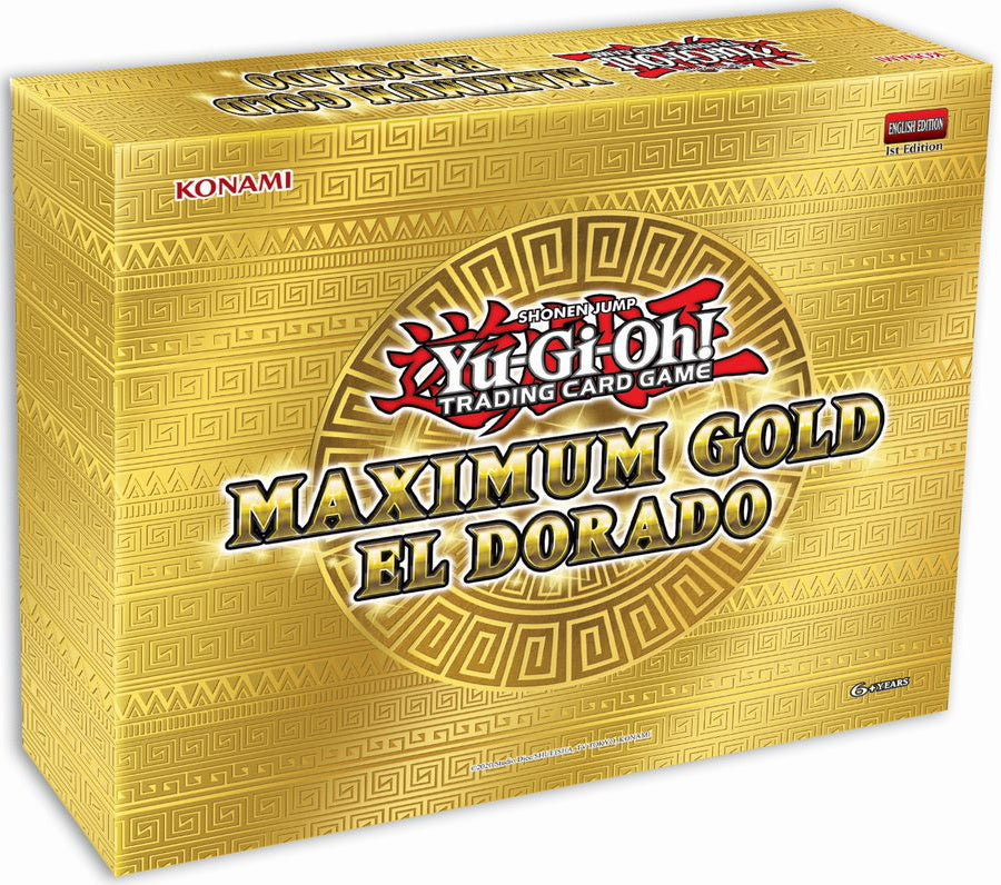 Yu-Gi-Oh! TCG: Maximum Gold El Dorado Display Box - 20 Packs Card Game Konami