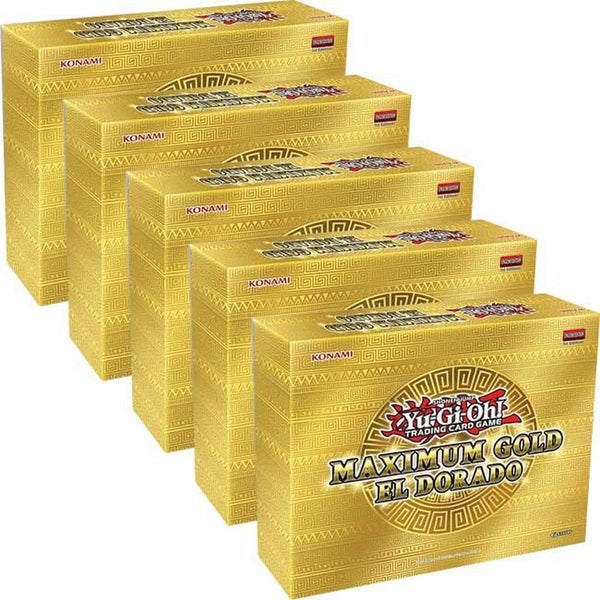 Yu-Gi-Oh! TCG: Maximum Gold El Dorado Display Box - 20 Packs Card Game Konami