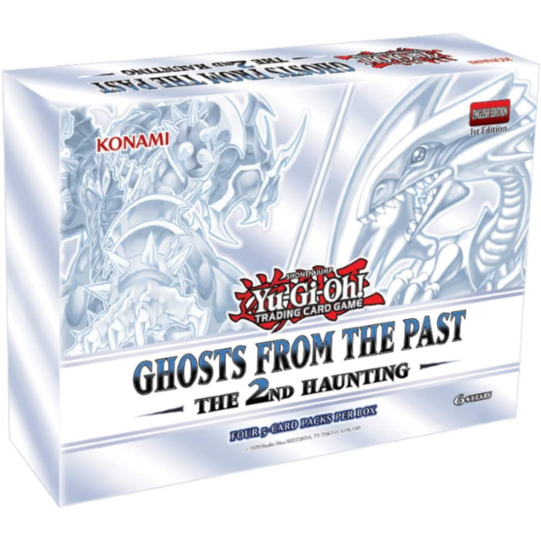 Yu-Gi-Oh! TCG: Ghosts From the Past - The 2nd Haunting Booster Display Box 1st Edition - 5 Mini Boxes [20 Packs] Card Game Konami