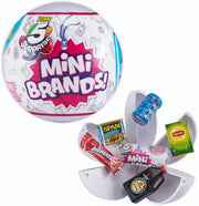 Zuru 5 Surprise Mini Brands Mini Mart w/ 3 Bonus Capsules Toys & Games Zuru